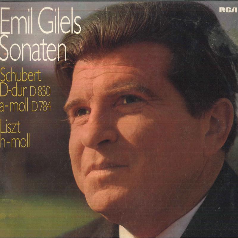 

LP Record EMIL GILELS Sonaten Schubert DDur D 850 AMol PVL29029 RCA Germany Classical Used