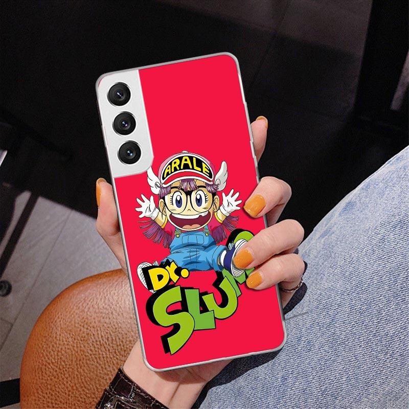 Arale Dr Slump Phnoe Case for Samsung Galaxy S26 S25 Edge S23 S24 Ultra S22 Plus S21 S20 FE Unique Cover Soft Coque Galaxy S25 S