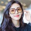 Huo Siyan Large Frame Sunglasses Women'S Trend Zhang Ruonan Same Frame Sunglasses Women'S Trend Glasses