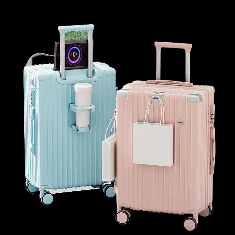 TOBERLIR Lightweight Hardside Spinner Luggage 24-inch