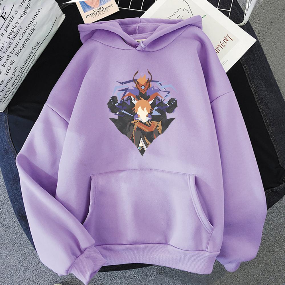 Buy Game Genshin Impact Childe Cosplay Hoody Clothes Anime Casual
