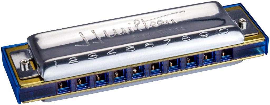 HOHNER Deep Blues Milteau Model Harmonica In D Key J.J.Milteau Jean-Jacques 10-hole
