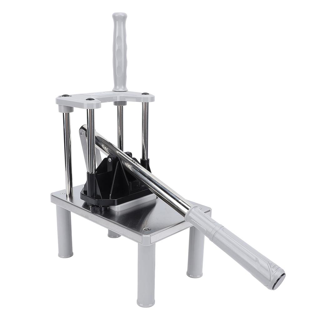 Kommerzieller Pommes-Frites-Schneider Edelstahl Kartoffelschneider mit Ersatzklingen Ergonomischer Griff