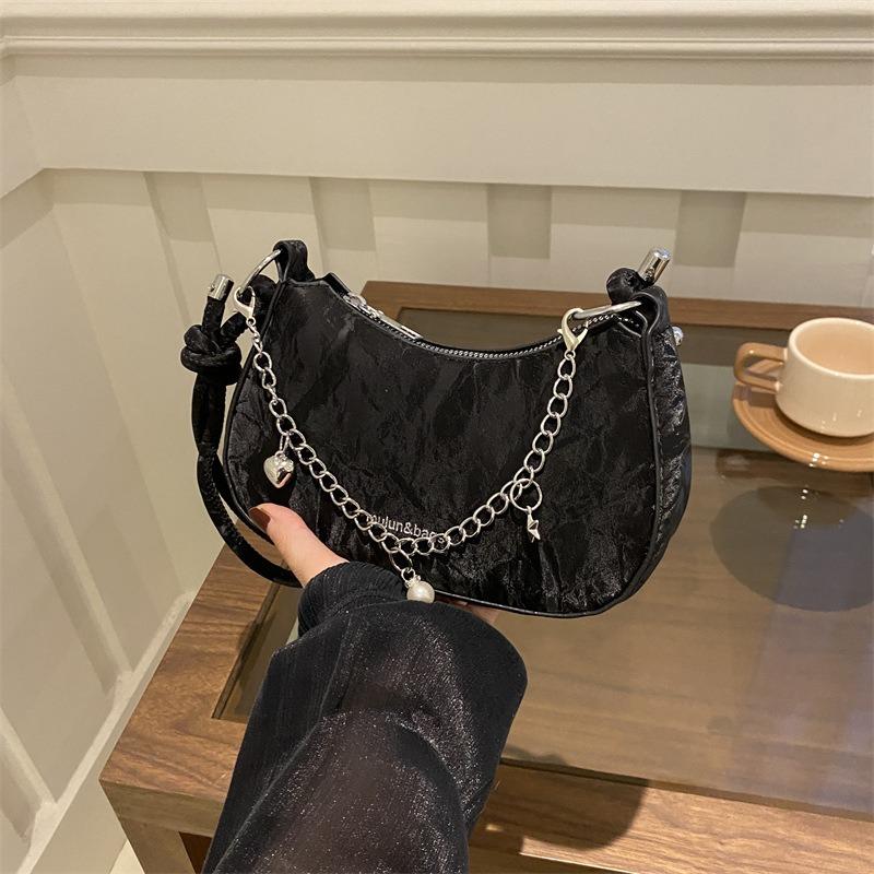 Premium small bag women's new fashion versatile messenger bag summer niche shoulder armpit bag