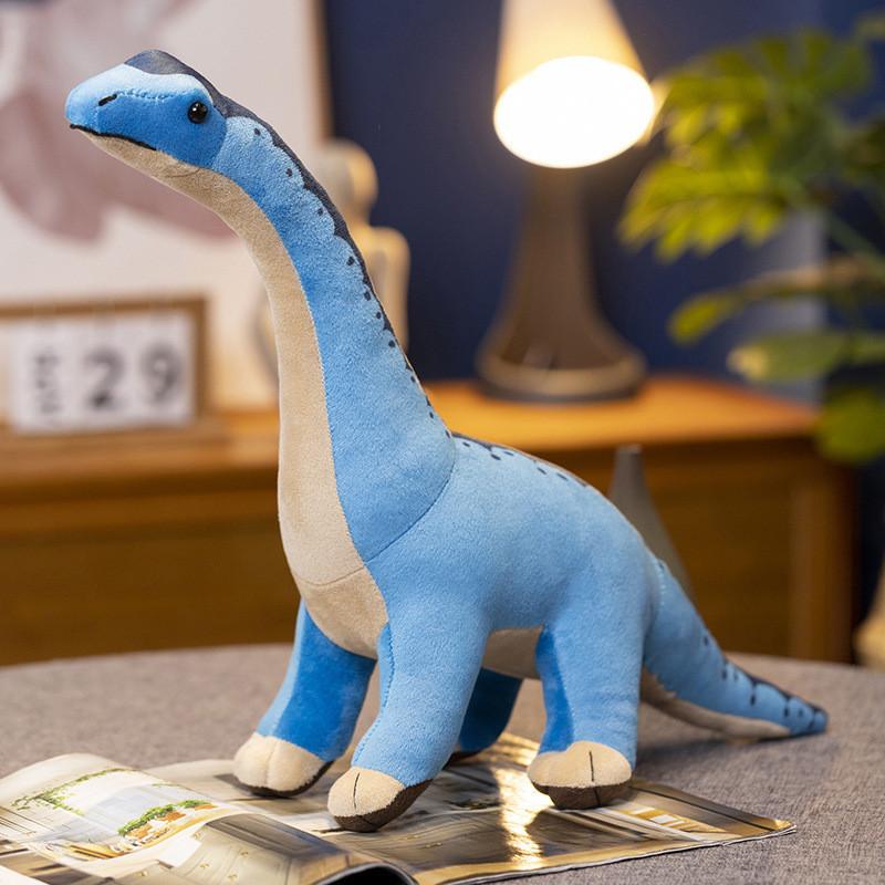 Realistic Dinosaur Plush Toys Velociraptor Stuffed Animals Doll Gift Collectible