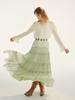 Sinseuden Porcelain Sheer Blouse Set