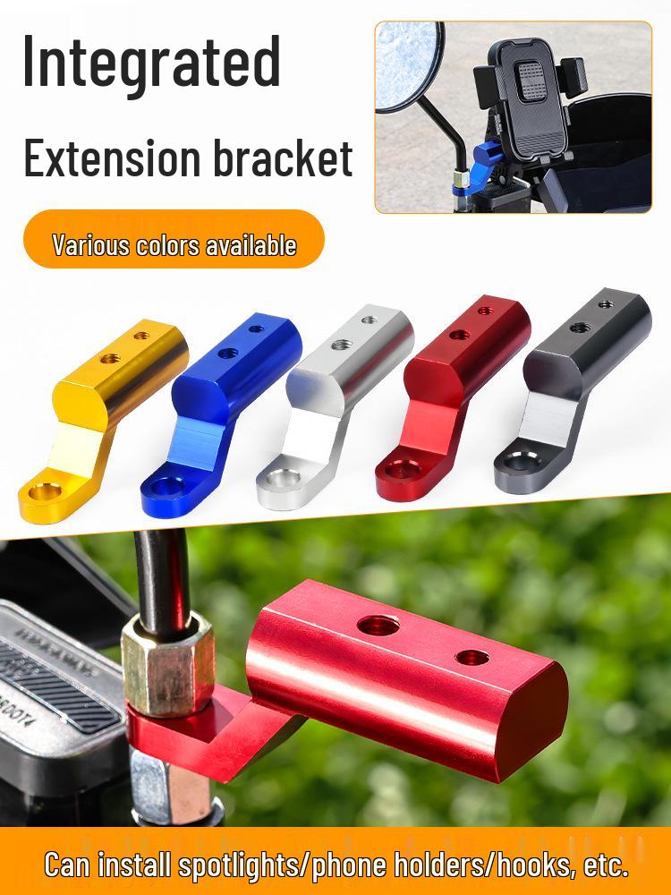 Reflektierende Lenkererweiterung für Motorrad-Rückspiegel & Scheinwerfer