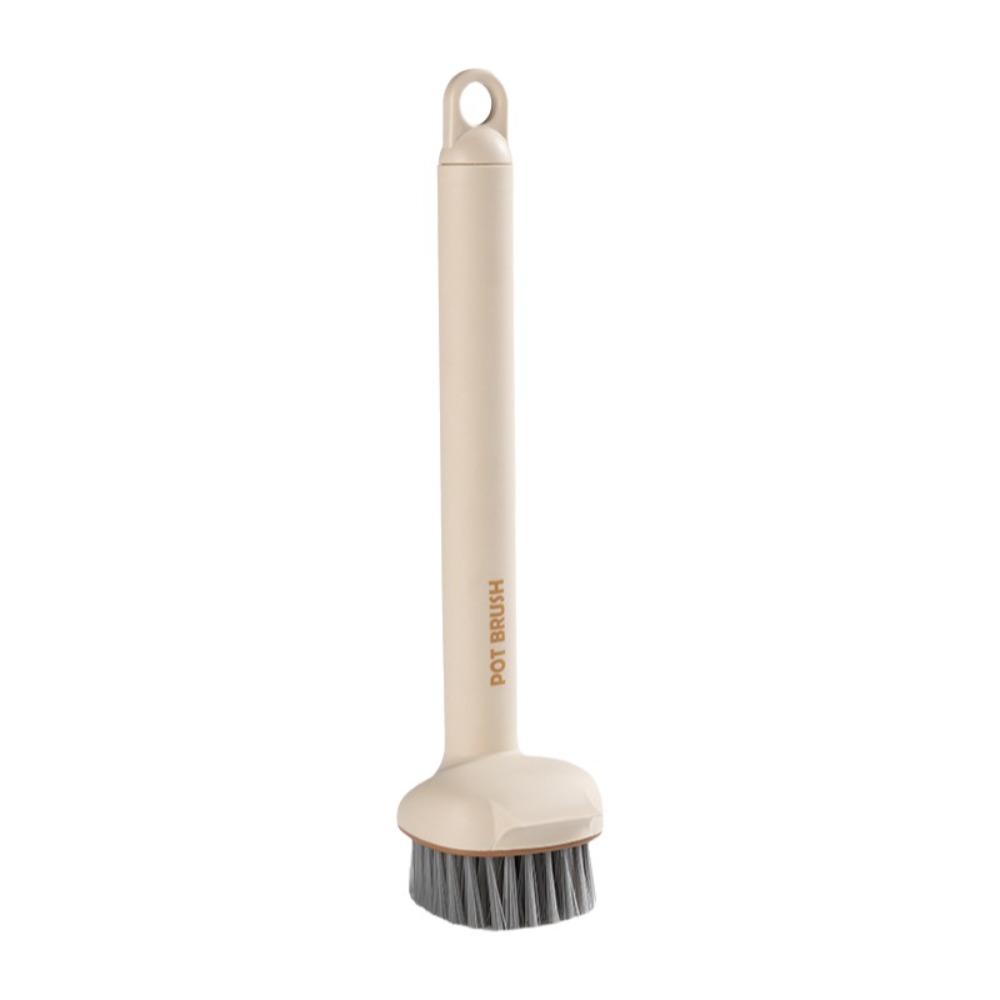 Stain Removal Pot Cleaning Brush Blind Spots Free Scrub Brush Portable Dish Scrubber Brush  Camping