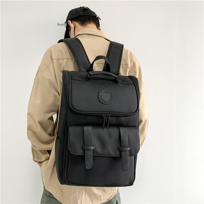

Ruiying Fashion Backpack for Junior & Senior High School Students - Large Capacity Trendy Travel Bag чёрный