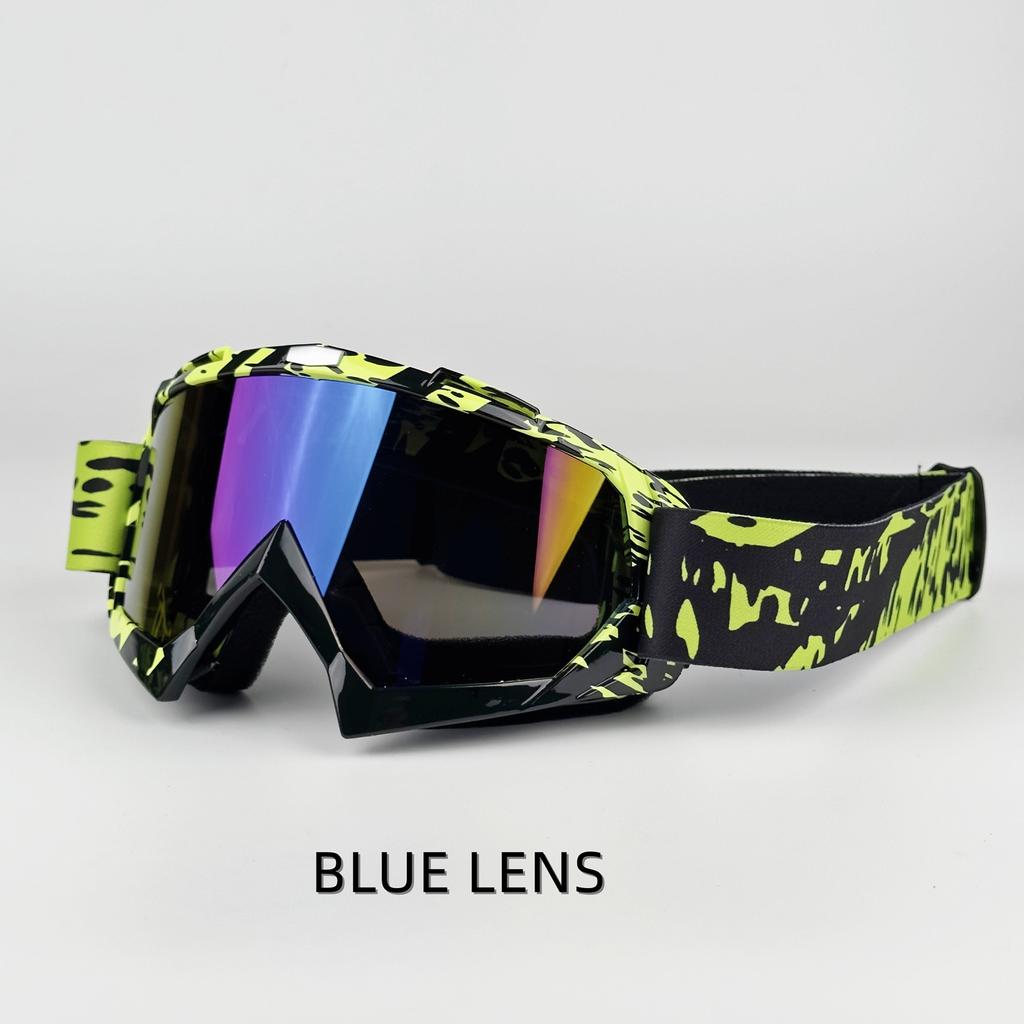 Newest Motorcycle Goggles For Men Motocross Sunglasses Safety Protective MX Night Vision Helmet Goggles Vintage Driving Glasses