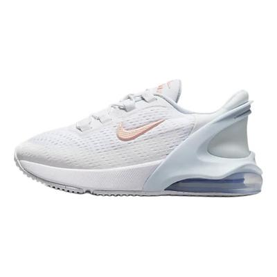 Air Max 270 Go Ps Cómodo Simple Absorción de Impactos Transpirable Duradero Zapatillas de Running de Caña Baja Zapatillas para Niños Blanco Azul DV1969-106