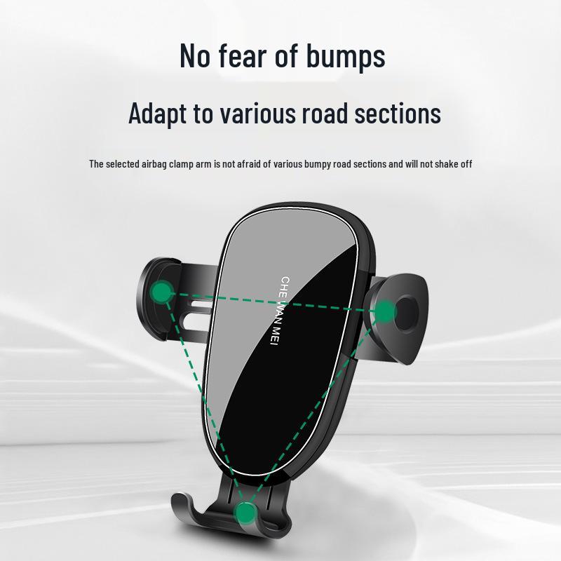 FAW Bestune E05 NAT Special Car Mount Wireless Charger for Ride-Hailing, 2023 Model