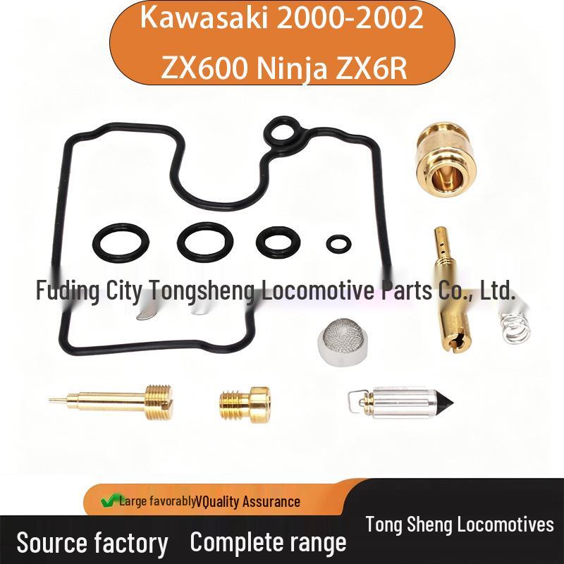 Kawasaki ZX6R Carburetor Repair Kit (4PCS) for 2000-2002 ZX600 Ninja Contact customer service