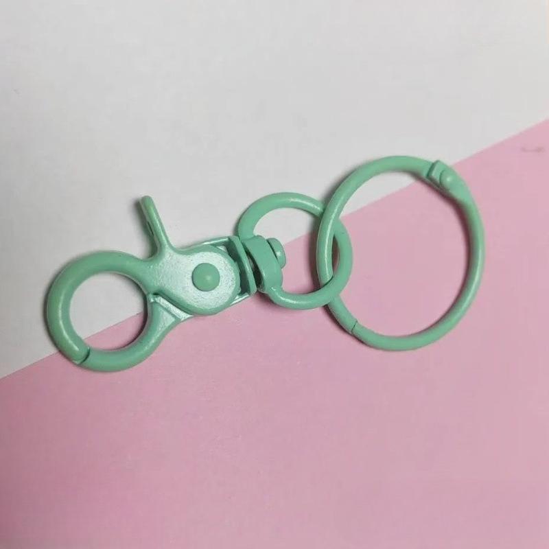 Set da 5 Pezzi/set Set di Fermagli Colorati per Cani Fermaglio per Cancelleria Spot Vendita all'Ingrosso Fermaglio Fai da Te Fibbia a Gancio Fibbia Fibbia Gancio Portachiavi in Lega di Zinco