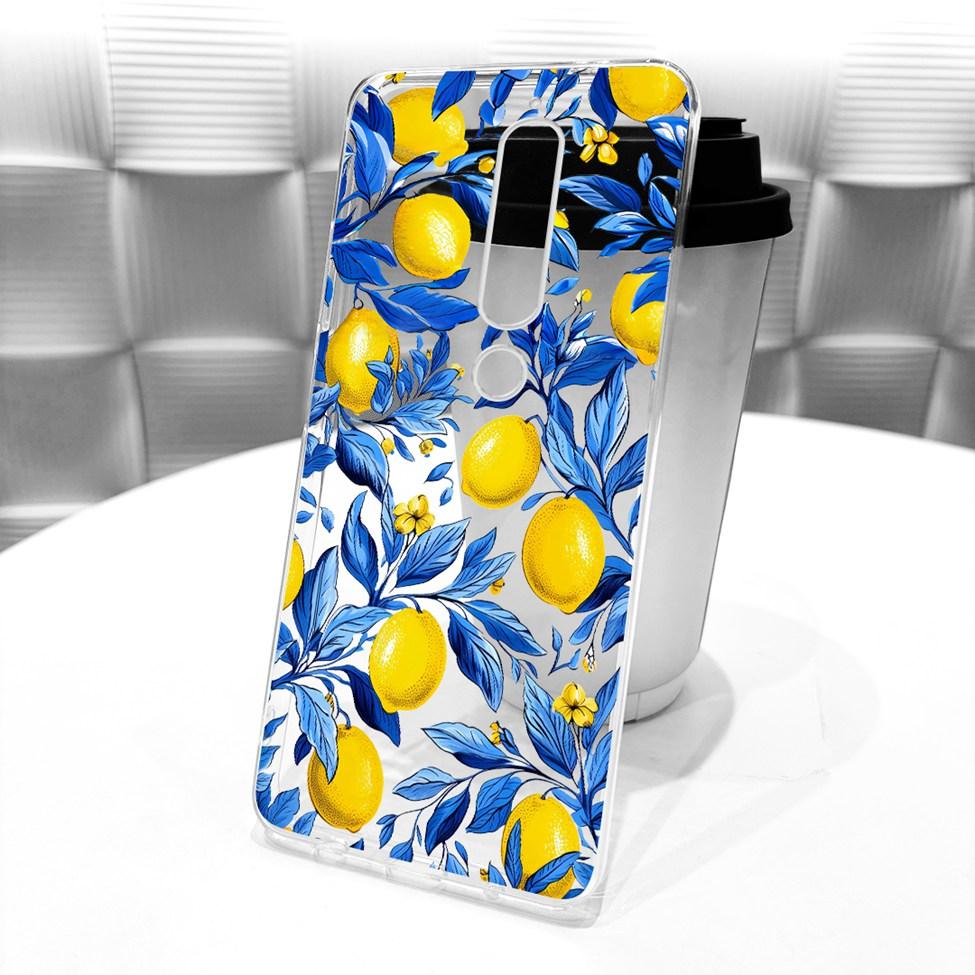 For Nokia 6 2018 Clear Case Cover Aesthetic Luxury Cute Cat Fashion Butterfly Funny Painted Phone Casing