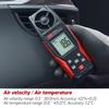Professional Digital Anemometer Air Velocity Gauge Precision Wind Speed Meter for Wind Speed Temperature Measurement