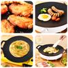 Barbecue Round Medical-Stone BBQ Plate Non Stick Skillets Grilled Pan For Indoor Outdoor Pork Belly Blanket Camping Gear Grill