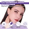 Soft 3D Magnetic Full Strip Eyelashes From Factory Popular Style Without Magnetic Liner Use