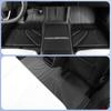 LUCKEASY for Tesla Model 3 Highland 2024 Car Floor Mats TPE 3D Foot Pad Waterproof All Weather Car Accessories Black