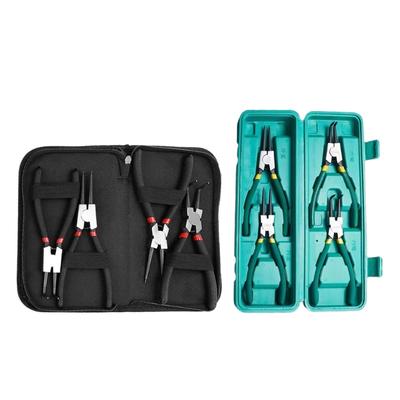 Practical Circlip Pliers Kit with Ergonomic Nonslip Handle Includes Storage Case for Easy Portability and Organization