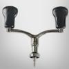 Fishing Wheel Grip Spinning Wheels Fish Wheel Double Shake Handle Cnc Metal Rocker Arm Fit Outdooring Fishing Accessories