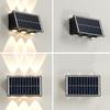 High Quality LED Solar Wall Washing Lamp, Outdoor Waterproof Wall Lamp, Landscape Garden Villa, Night View, Balcony, Top and Bottom Emitting Light
