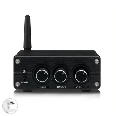 Digital Sound Amplifier with Bluetooth-compatible 5.0 Stereo Sound 200W Total Power Quality Mini Design for Indoor/Outdoor
