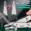 2 In 1 Wire Cutters Pliers Multifunction Wire Cutters Electrician Wire Strippers Pliers Cable Cutting Crimping Pliers Hand Tools