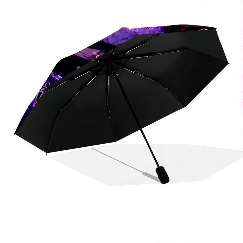 1PC Jujutsu Kaisen: Curse Battle Automatic Umbrella - Suitable Travel Outdoor Portable Umbrella Birthday Gift Daily Essentials