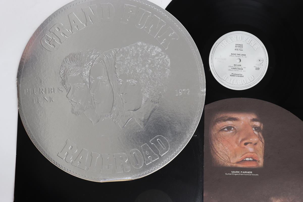

LP Record GRAND FUNK RAILROAD E Pluribus Funk CP9023 CAPITOL 1972 Japan Rock Used