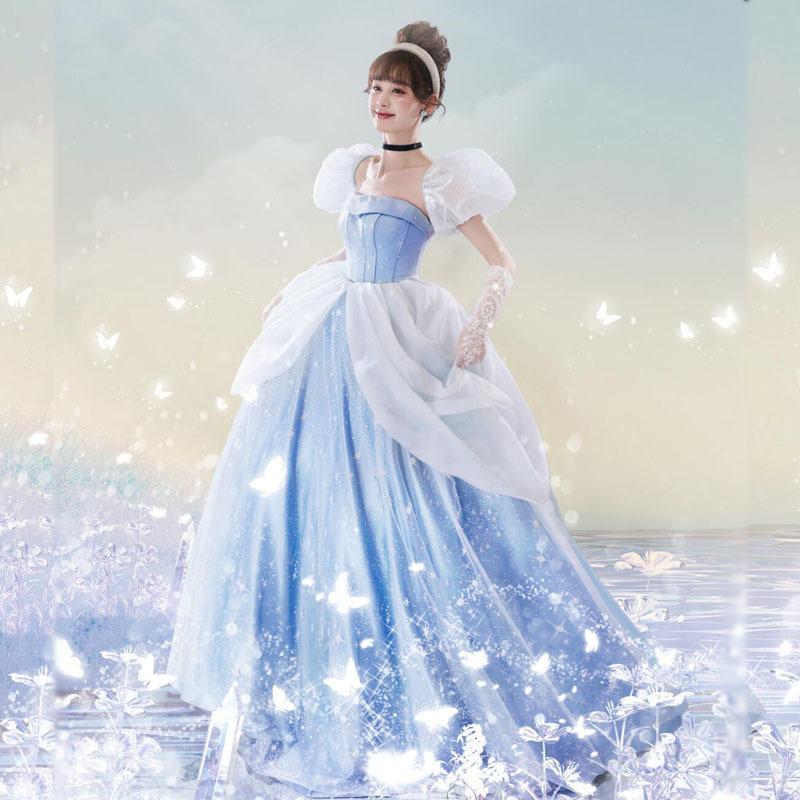 Halloween adult princess dress Cinderella Cinderella fairy emperor princess dress, dress tutu S