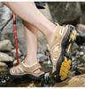Unisex Thick-Soled Closed-Toe Summer Sandals - Plus Size Outdoor Casual Beach Shoes.