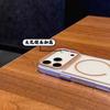Applicable To iPhone11Promax Transparent Thin Ring Magnetic Mobile Phone Case Apple 11 Ultra-thin High-end PC Anti-drop Sheath