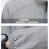 Spring Autumn Stand Collar Solid Cardigan Jacket Men Casual Fashion All-match Zipper Coat