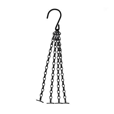 14" Hanging Basket Flower Pot Replacement Plant Hangers 4 Strand Replacement Chains Hanging Chain