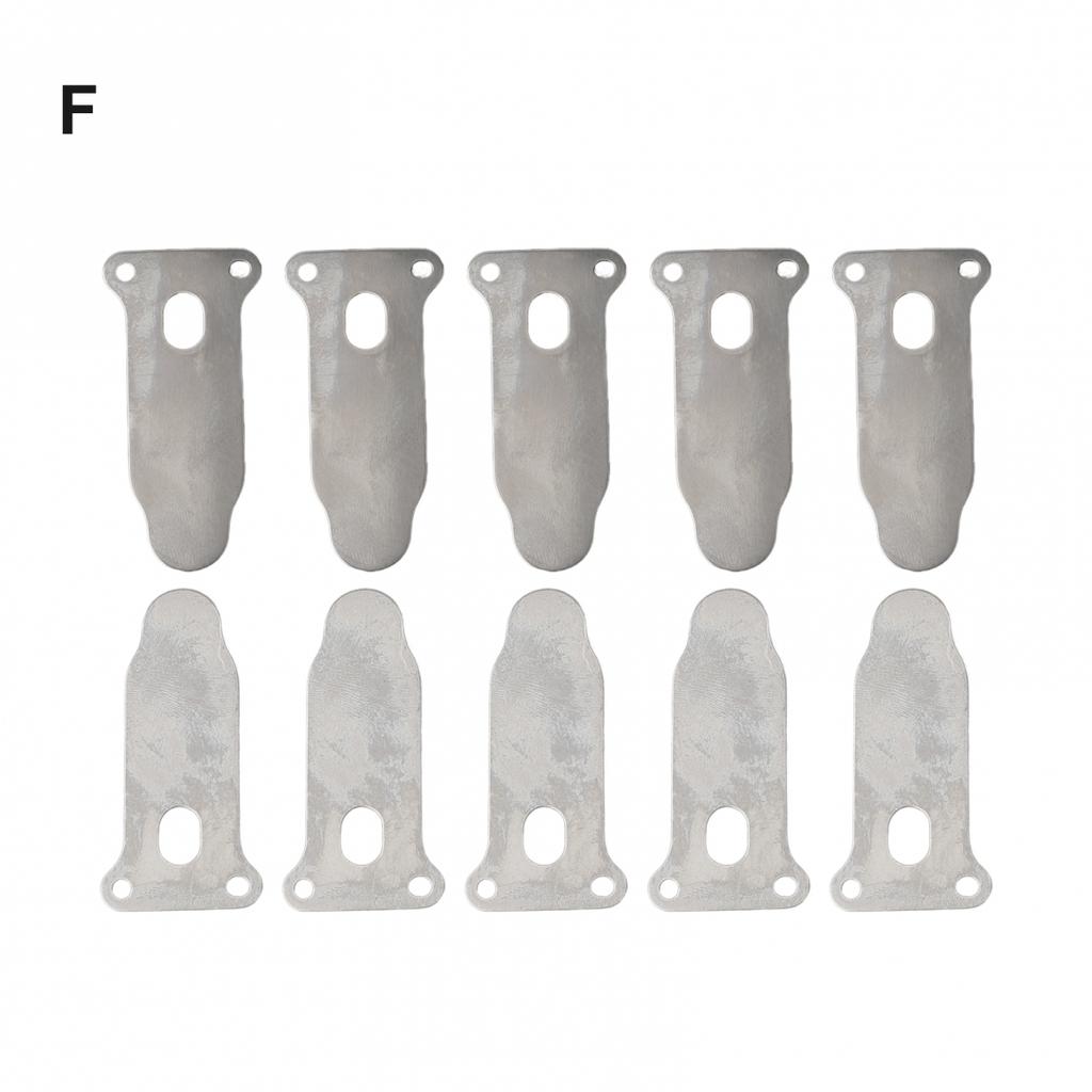 For Air Compressor Pump Head Valve Plate Metal 10Pcs