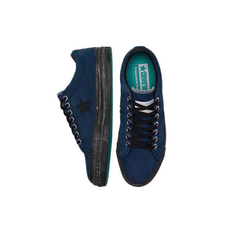 Una Stella thisisneverthat x One Star Converse Basse 'New Vintage' 172394C