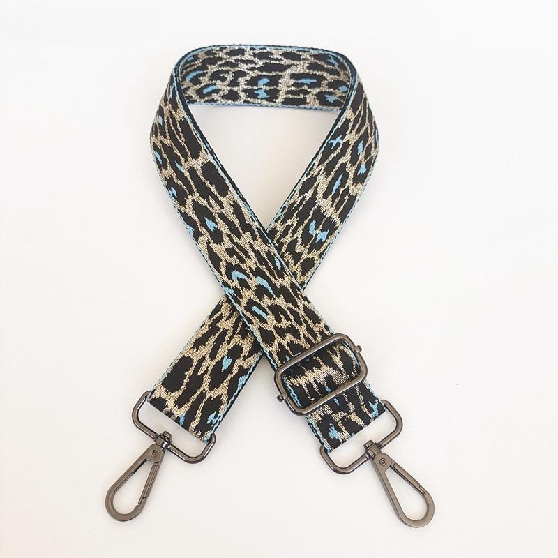 New Color Leopard Print Luggage Accessories Strap Adjustable Shoulder Crossbody Women's Bag Versatile Long Strap Broadband