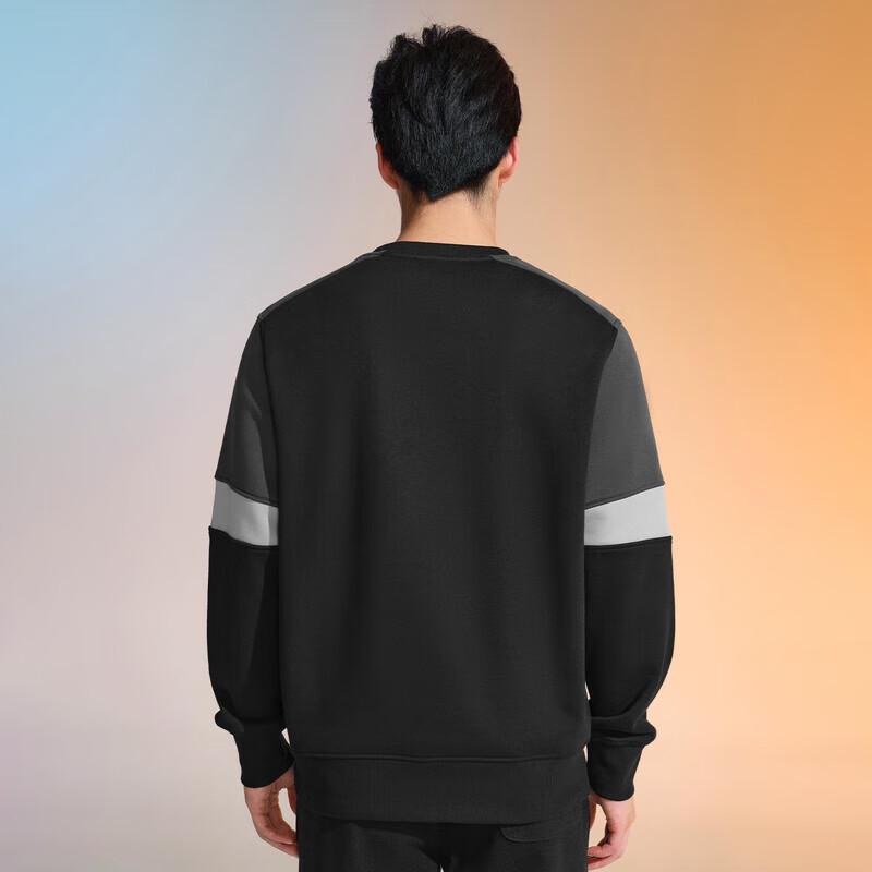 HLA Men's Winter Fleece-Lined Sweatshirt