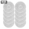 4/10pcs Washable Reusable Mop Cloths For Airbot L50 Master Robot Vacuum Cleaner Replacement Pads For Floor Cleaning