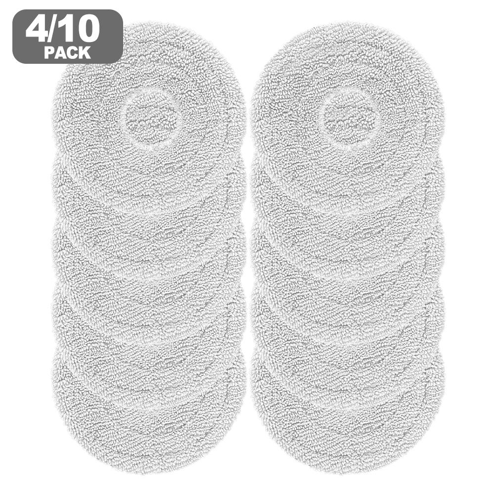 4/10pcs Washable Reusable Mop Cloths For Airbot L50 Master Robot Vacuum Cleaner Replacement Pads For Floor Cleaning