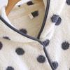Hooded Flannel Nightgown: Thick, Warm & Casual Pajamas for Spring, Autumn & Winter