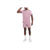 Court Advantage Dri-Fit Comfortable Breathable Stretch Short Sleeve Tennis Shirt Men Tops Dusty-Pink Royal-Pulse White FD5320-523