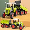 AAZI1 1:32 Scale Retro Walking Tractor Car Model Toy Sound Light Diecast Metal Agricultural Vehicle Models Decorations for Kids