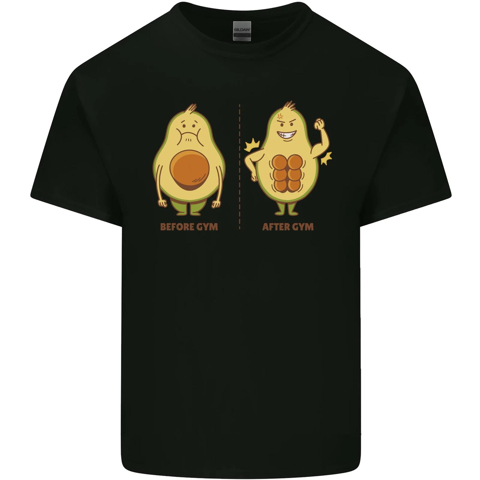 Avocado Gym Funny Fitness Training Healthy Kids T-Shirt Childrens 2XL