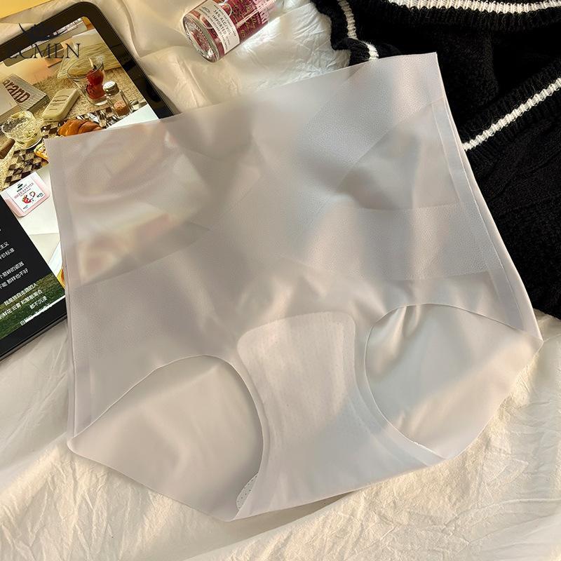 

Высокая талия бесшовное корректирующее белье нижнее белье для женщин дышащие невидимые утягивающие трусы для коррекции фигуры XL/2XL синий