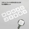 Zhiyun LED Light ZHIYUN Spotlight Attachment for ZY Spotlight Includes 10 Dedicated Compatible with MOLUS and CINEPEER EX1H33 Accessory, Mount,