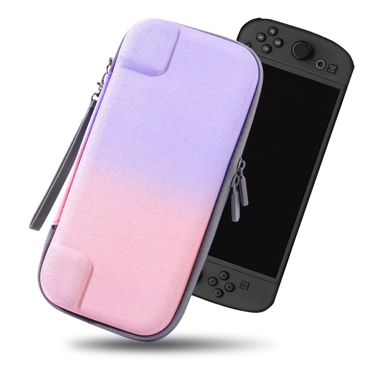

с Switch Emekon Switch 2 Switch 2 Градиентный цвет Удобный для переноски Легко держать 10 игр Полная защита [Совместимый 2] Чехол, Чехол, Чехол,