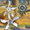 Air Compressor Fan Leaf Heat Dissipation Engineering Fan Leaf Replacement 5 Leaf Fan Leaf 12/15cm