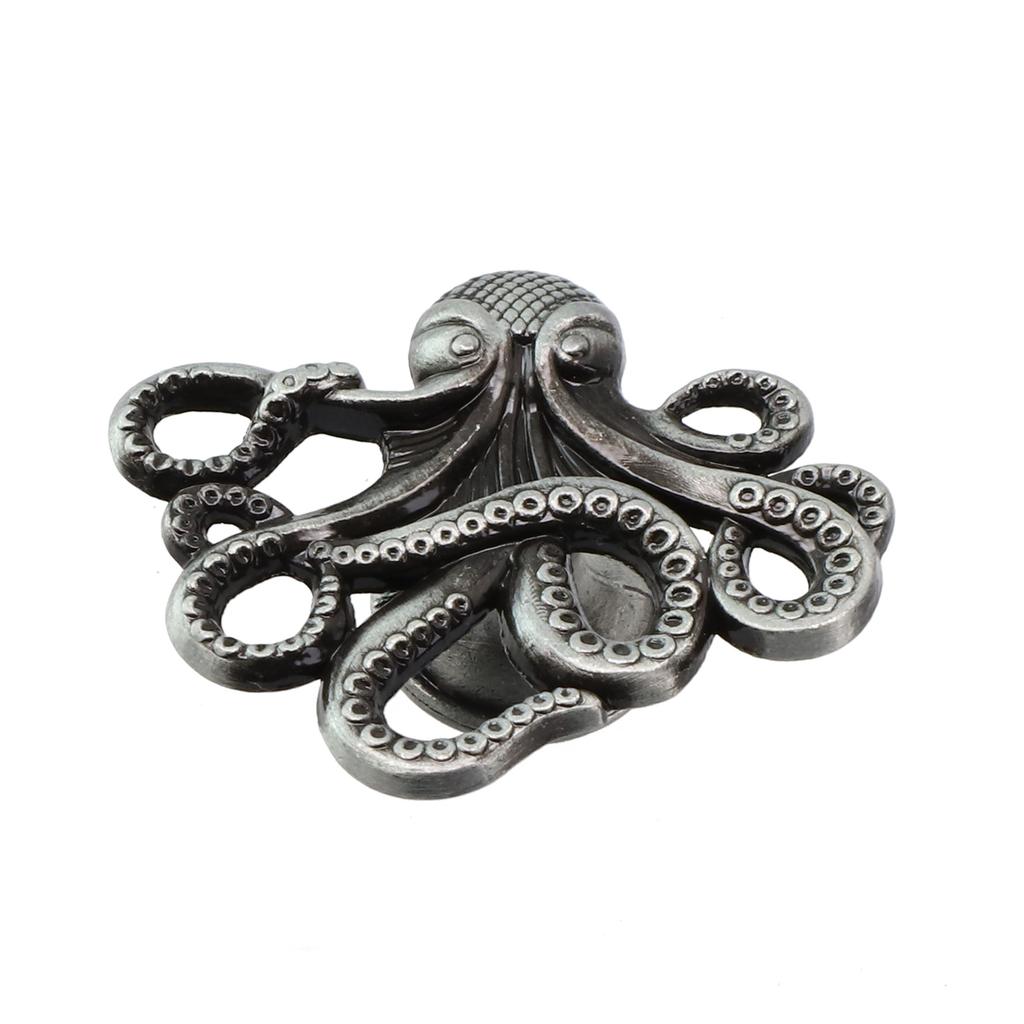 Zinc Alloy Octopus Shaped Furniture Handle for Cabinet Doors Designed for Use In For Children's Rooms with Finish